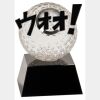 [CRY6101L] 5" Crystal Golf Ball Clock Thumbnail