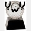 [CRY6101L] 5" Crystal Golf Ball Clock Thumbnail