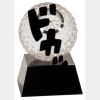 [CRY6101L] 5" Crystal Golf Ball Clock Thumbnail