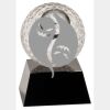 [CRY6101L] 5" Crystal Golf Ball Clock Thumbnail