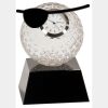 [CRY6101L] 5" Crystal Golf Ball Clock Thumbnail