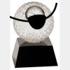 [CRY6101L] 5" Crystal Golf Ball Clock Thumbnail