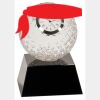 [CRY6101L] 5" Crystal Golf Ball Clock Thumbnail