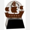 [CRY6101L] 5" Crystal Golf Ball Clock Thumbnail