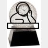 [CRY6101L] 5" Crystal Golf Ball Clock Thumbnail