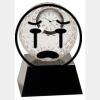 [CRY6101L] 5" Crystal Golf Ball Clock Thumbnail