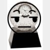 [CRY6101L] 5" Crystal Golf Ball Clock Thumbnail