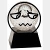 [CRY6101L] 5" Crystal Golf Ball Clock Thumbnail