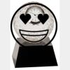 [CRY6101L] 5" Crystal Golf Ball Clock Thumbnail