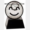 [CRY6101L] 5" Crystal Golf Ball Clock Thumbnail