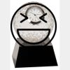 [CRY6101L] 5" Crystal Golf Ball Clock Thumbnail