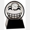 [CRY6101L] 5" Crystal Golf Ball Clock Thumbnail