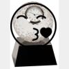 [CRY6101L] 5" Crystal Golf Ball Clock Thumbnail