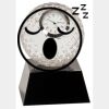 [CRY6101L] 5" Crystal Golf Ball Clock Thumbnail
