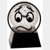 [CRY6101L] 5" Crystal Golf Ball Clock Thumbnail