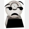[CRY6101L] 5" Crystal Golf Ball Clock Thumbnail