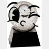[CRY6101L] 5" Crystal Golf Ball Clock Thumbnail