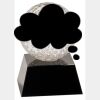 [CRY6101L] 5" Crystal Golf Ball Clock Thumbnail