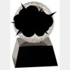 [CRY6101L] 5" Crystal Golf Ball Clock Thumbnail