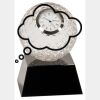 [CRY6101L] 5" Crystal Golf Ball Clock Thumbnail