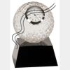 [CRY6101L] 5" Crystal Golf Ball Clock Thumbnail