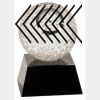 [CRY6101L] 5" Crystal Golf Ball Clock Thumbnail