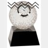 [CRY6101L] 5" Crystal Golf Ball Clock Thumbnail