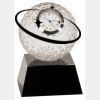 [CRY6101L] 5" Crystal Golf Ball Clock Thumbnail