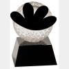 [CRY6101L] 5" Crystal Golf Ball Clock Thumbnail
