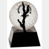 [CRY6101L] 5" Crystal Golf Ball Clock Thumbnail
