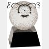 [CRY6101L] 5" Crystal Golf Ball Clock Thumbnail