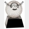 [CRY6101L] 5" Crystal Golf Ball Clock Thumbnail