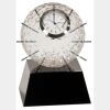 [CRY6101L] 5" Crystal Golf Ball Clock Thumbnail
