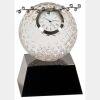 [CRY6101L] 5" Crystal Golf Ball Clock Thumbnail