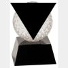 [CRY6101L] 5" Crystal Golf Ball Clock Thumbnail