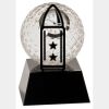 [CRY6101L] 5" Crystal Golf Ball Clock Thumbnail