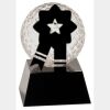 [CRY6101L] 5" Crystal Golf Ball Clock Thumbnail