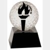 [CRY6101L] 5" Crystal Golf Ball Clock Thumbnail