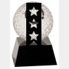 [CRY6101L] 5" Crystal Golf Ball Clock Thumbnail