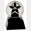[CRY6101L] 5" Crystal Golf Ball Clock Thumbnail
