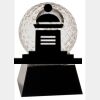 [CRY6101L] 5" Crystal Golf Ball Clock Thumbnail