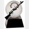 [CRY6101L] 5" Crystal Golf Ball Clock Thumbnail