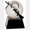 [CRY6101L] 5" Crystal Golf Ball Clock Thumbnail