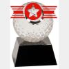[CRY6101L] 5" Crystal Golf Ball Clock Thumbnail