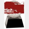 [CRY6101L] 5" Crystal Golf Ball Clock Thumbnail