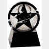 [CRY6101L] 5" Crystal Golf Ball Clock Thumbnail