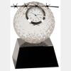 [CRY6101L] 5" Crystal Golf Ball Clock Thumbnail