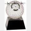 [CRY6101L] 5" Crystal Golf Ball Clock Thumbnail