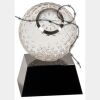 [CRY6101L] 5" Crystal Golf Ball Clock Thumbnail