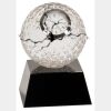 [CRY6101L] 5" Crystal Golf Ball Clock Thumbnail